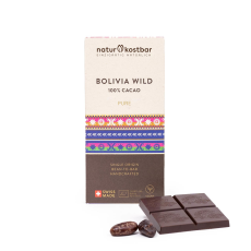 BIO 100% BOLIVIA WILD Naturkostbar (bez přísad) 50g (CZ-BIO-002)