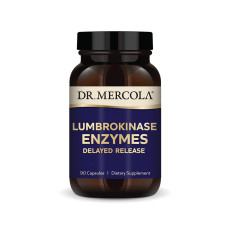 Lumbrokinase (fibrinolytické enzymy) Mercola - 90 kapslí