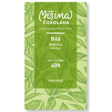 40% Matcha Kotobuki (bílá čokoláda) Míšina č. 50g